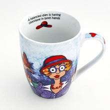 Load image into Gallery viewer, Red Hatter - Diet - Designer Mug
