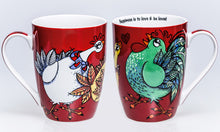Load image into Gallery viewer, Red Hen - Designer Mug
