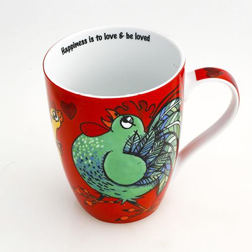 Red Hen - Designer Mug
