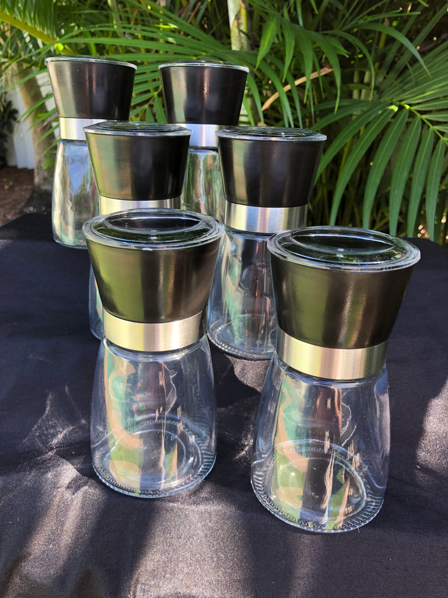 All the 6's - 6 Classic Black Empty Grinders – Line 17 - Your Gourmet ...