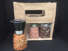 Load image into Gallery viewer, Natural Jute Bag with Clear Window Large
